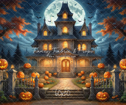 Moonlit Jack-O-Lantern Estate - With Sweep Option