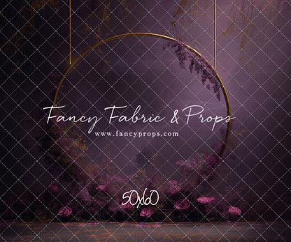 Moonlit Plum Petals - With Sweep Option