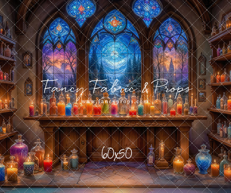 Mystic Potion Emporium - Cement Floor - With Sweep Option