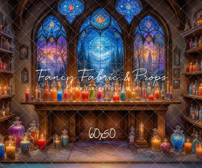 Mystic Potion Emporium - Cement Floor - With Sweep Option