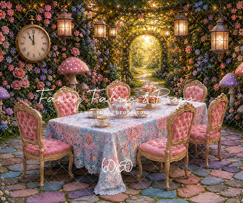 Pastel Tea Party - With Sweep Option