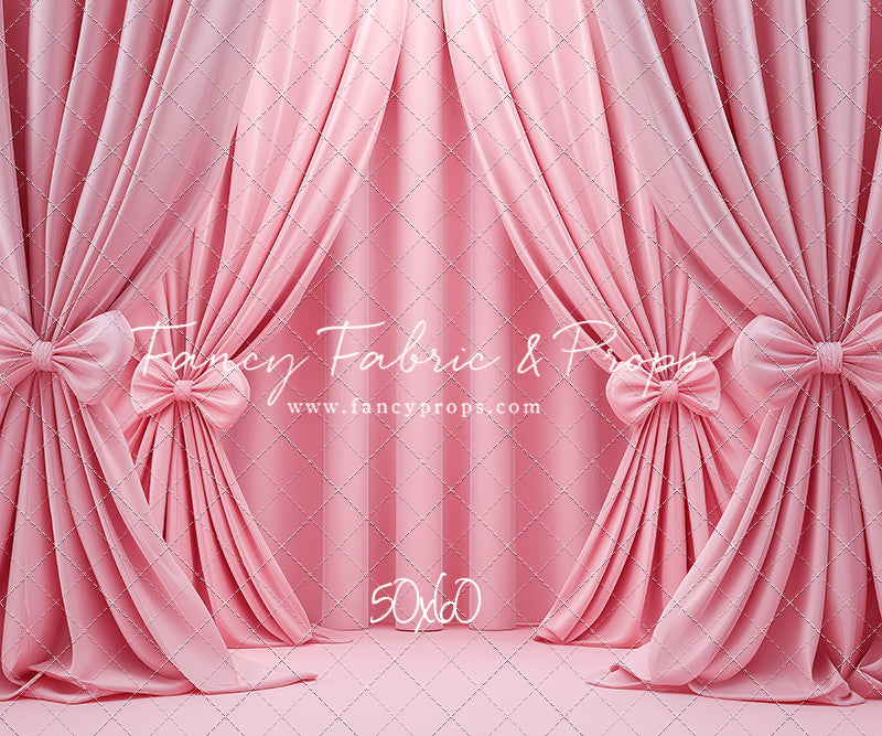 Pink Bow Drama - With Sweep Option