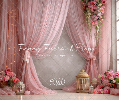 Pink Lantern Reception - With Sweep Option
