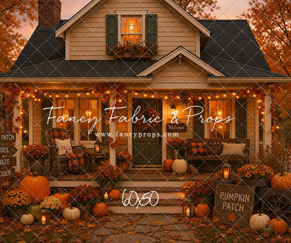 Pumpkin Patch Welcome - With Sweep Option