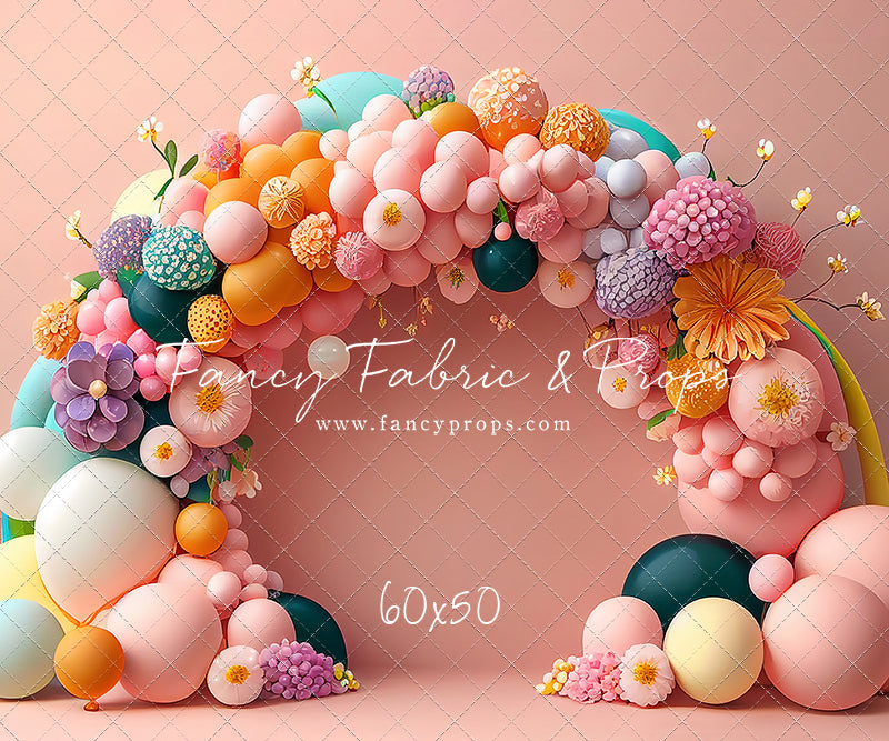 Rainbow Princess Paradise - Balloon Arch