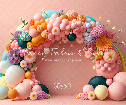 Rainbow Princess Paradise - Balloon Arch