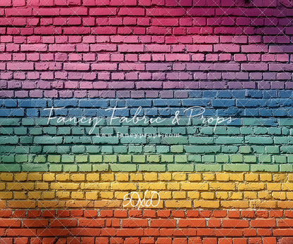 Rainbow Riot Brick - With Sweep Option