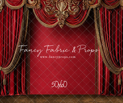 Regal Red Chamber Wall - With Sweep Option