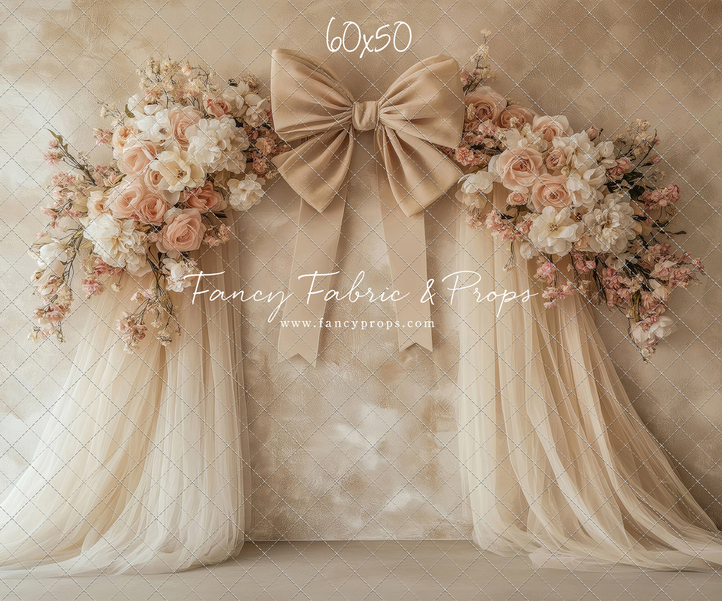 Ribboned Bloom  - With Sweep Option