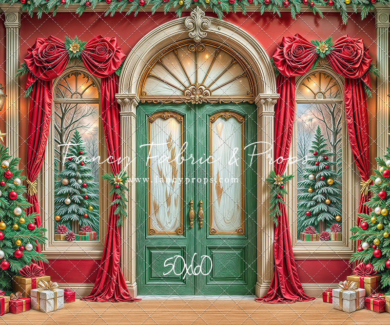 Rosy Holiday Hall - with Sweep Option