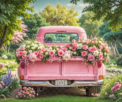 Rosy Little Sweetheart Truck - With Sweep Option