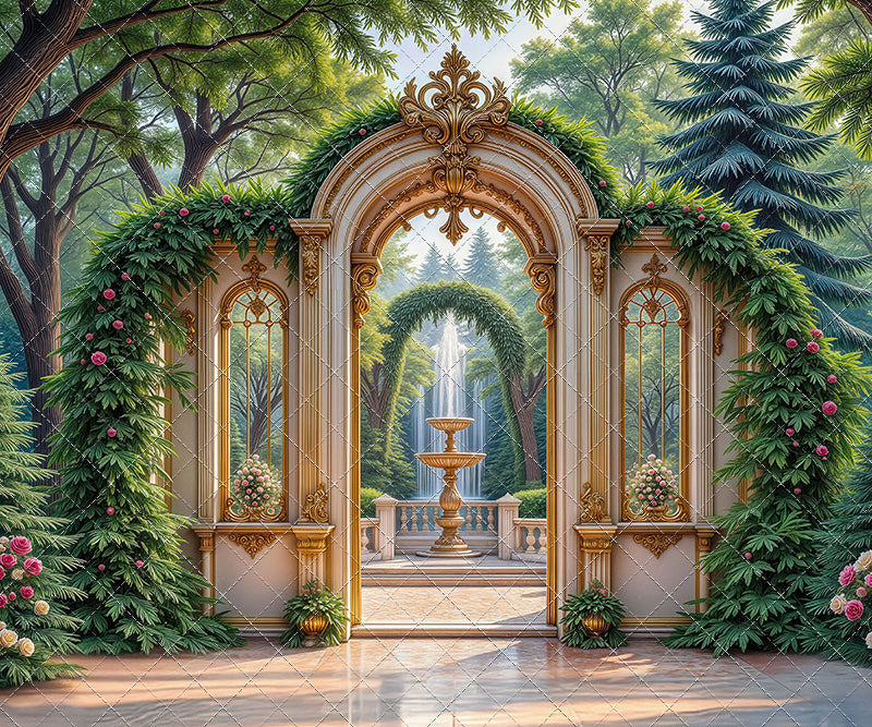 Royal Garden Gateway - With Sweep Option