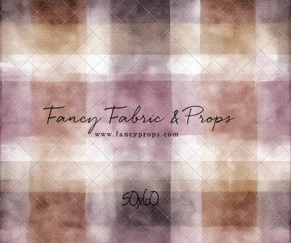 Rustic Plum Plaid - With Sweep Option