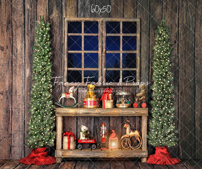 Rustic Workshop Window