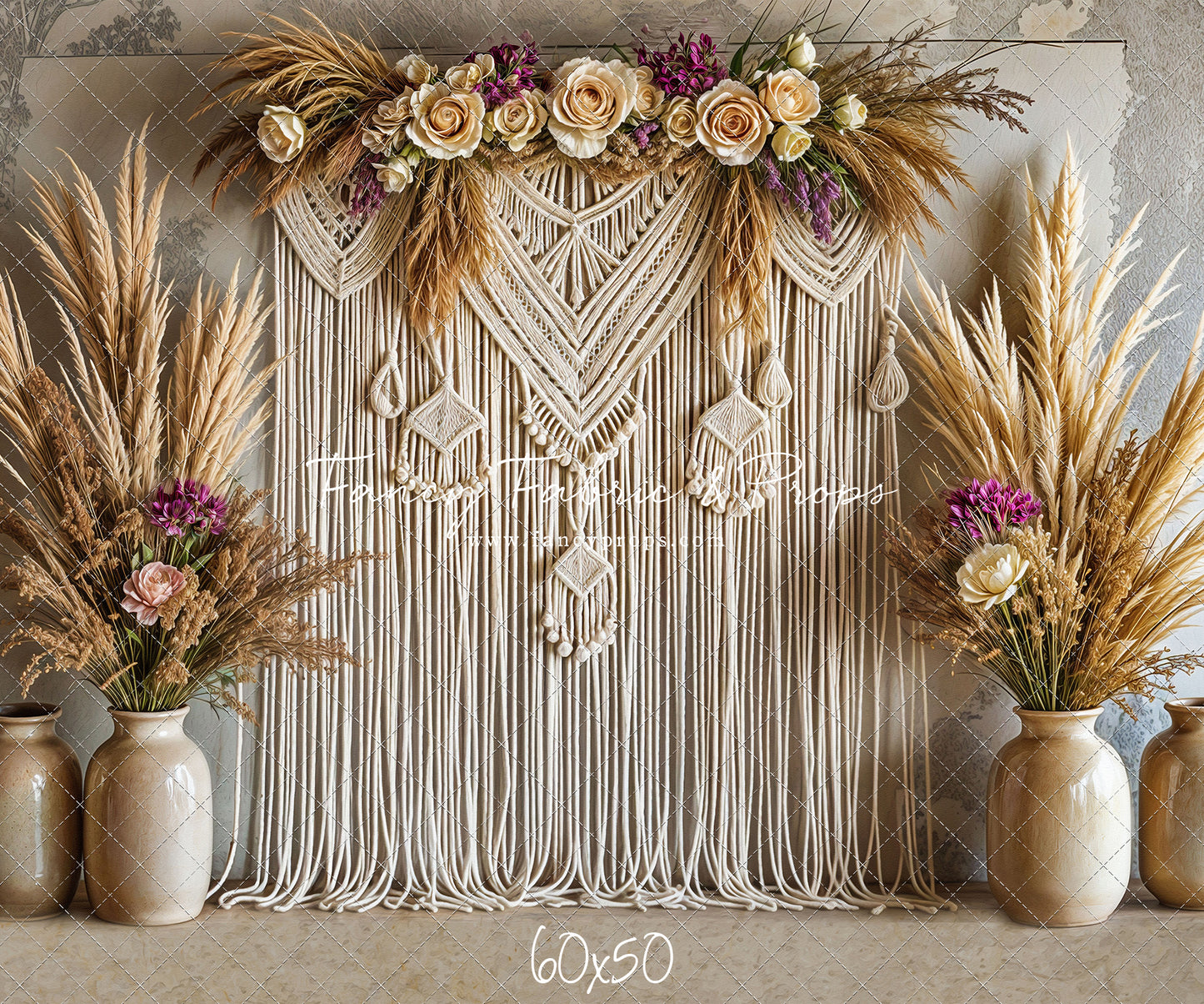 Rustic Woven Tapestry - With Sweep Option