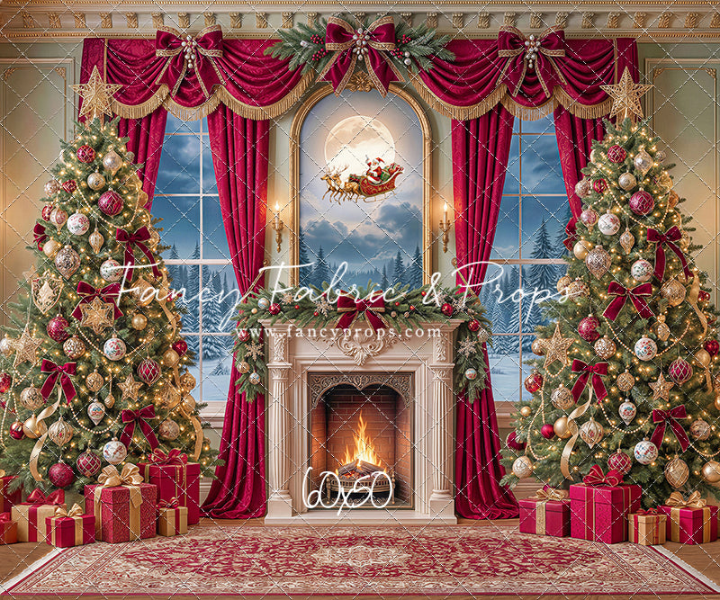 Santa's Midnight Flight - with Sweep Option
