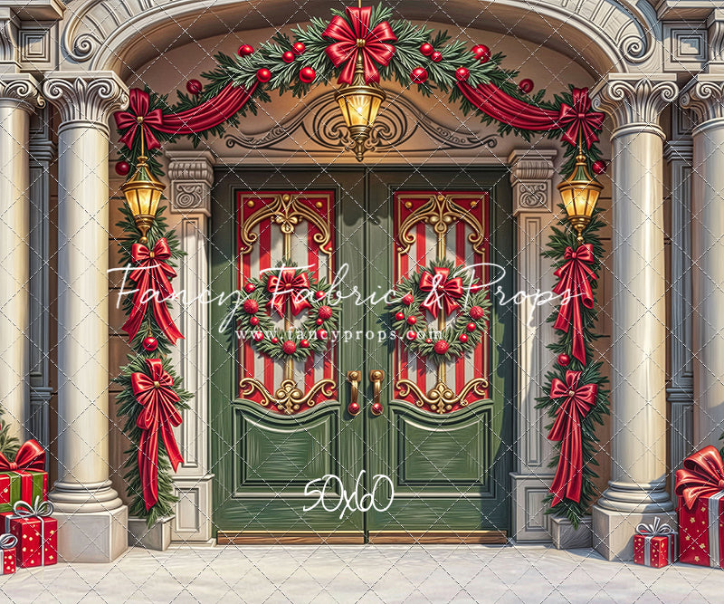 Santa's Sweet Entrance - with Sweep Option