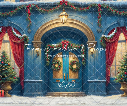 Sapphire Holiday Elegance - With Sweep Option