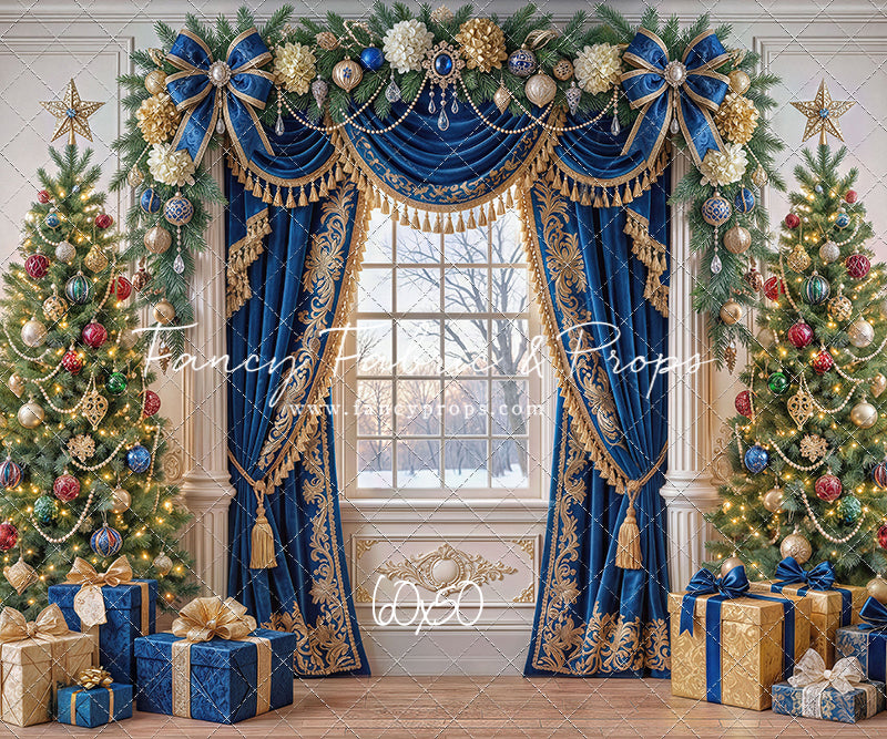 Sapphire & Gold Christmas - with Sweep Option