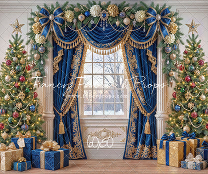 Sapphire & Gold Christmas - with Sweep Option