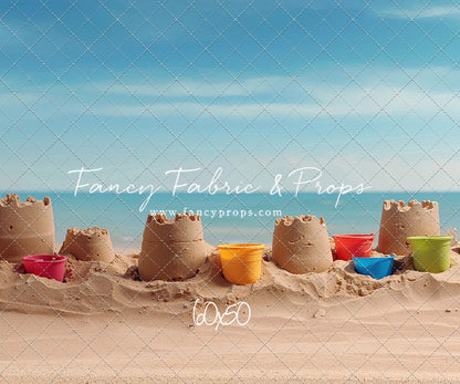 Seaside Sandcastles - With Sweep Option