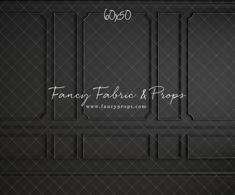 Simple Matte Black Wall - With Sweep Option