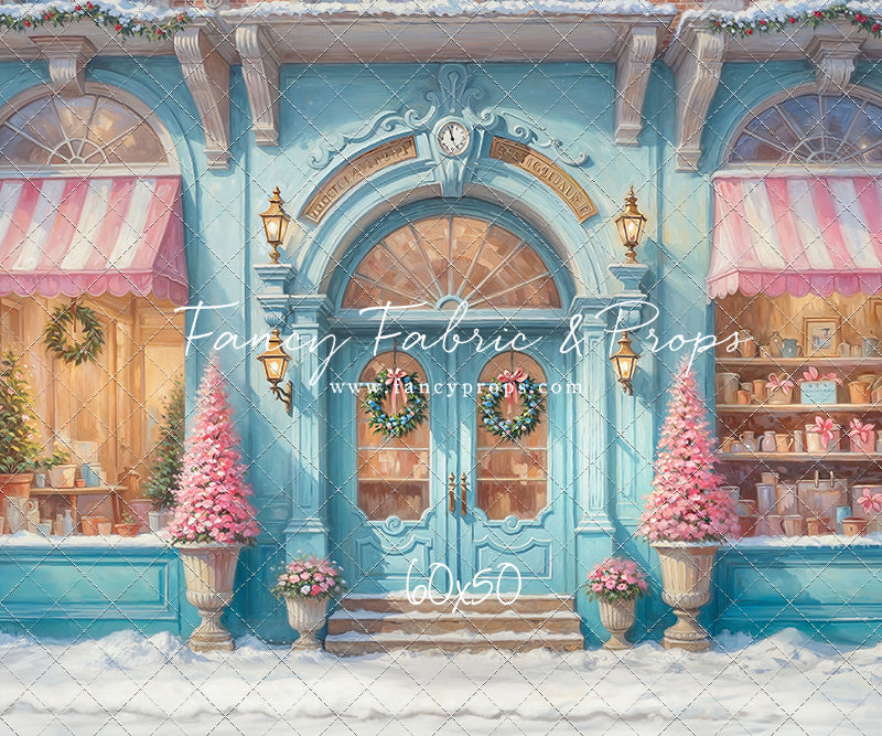 Snow-Kissed Winter Market - With Sweep Option