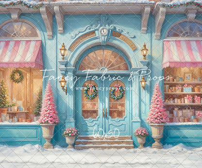 Snow-Kissed Winter Market - With Sweep Option
