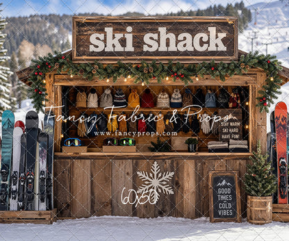 Snow Day Ski Shack - With Sweep Option