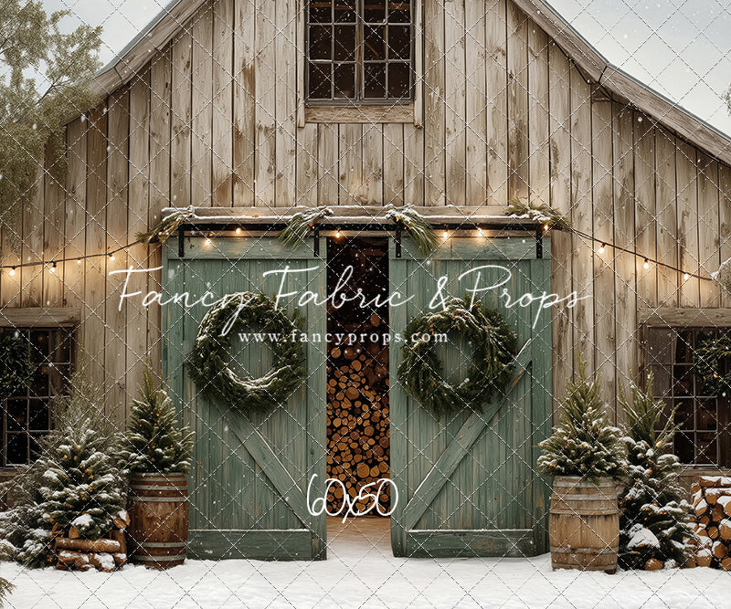 Snowfall Barn - with Sweep Option