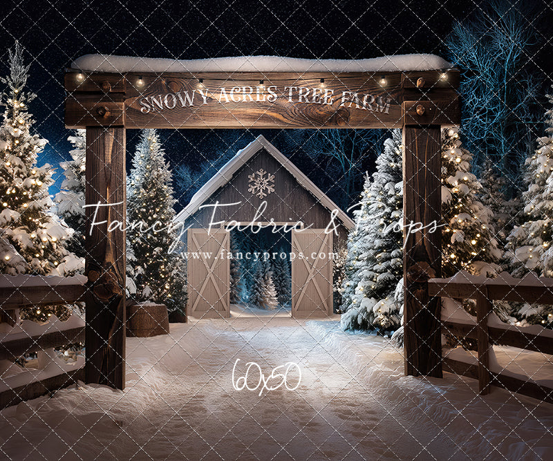 Snowy Acres Tree Farm - with Sweep Option