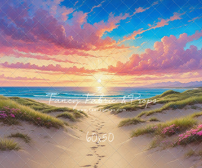 Southern Beach Life 60x50" - Plus Sweep Option - Littles Collection