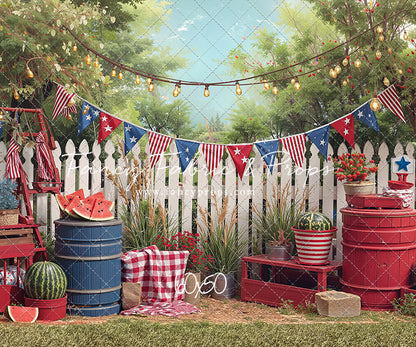 Stars & Stripes Social - With Sweep Option
