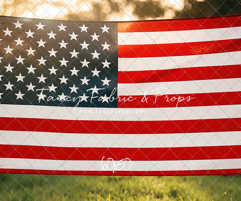 Stars & Stripes Sunset - With Sweep Option