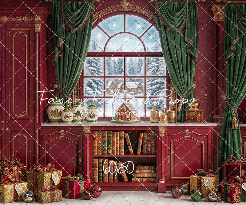 Storybook Christmas Room - With Sweep Option