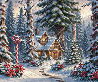 Sugarplum Pines - with Sweep Option