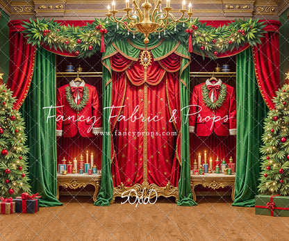 Suiting Up Santa - with Sweep Option