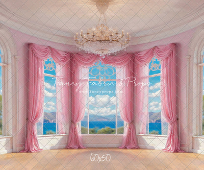 Summer Season Victorian Window - Wood Floor - With Sweep Option