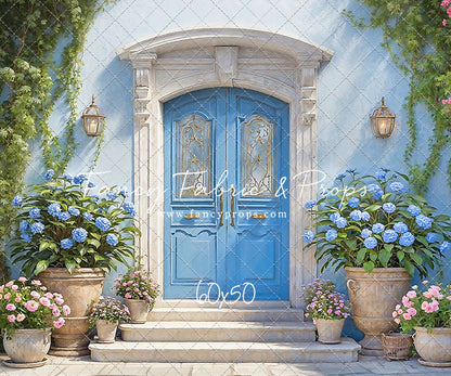 Summertime Patio - Blue Door - With Sweep Option