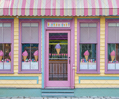 Sweet Summer Ice Cream Shop - With Sweep Option