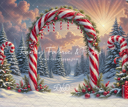 Sweet Trail To Santa - with Sweep Option