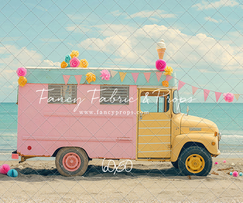 Sweet Treats Beach Truck - With Sweep Option