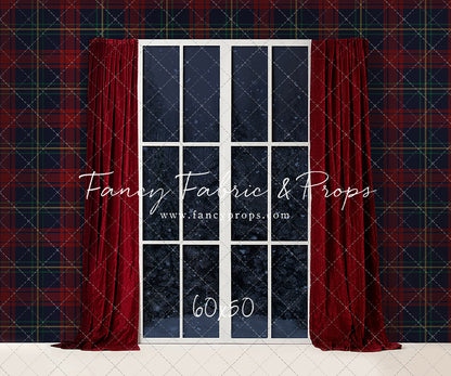 Tartan Traditional Mantle Window