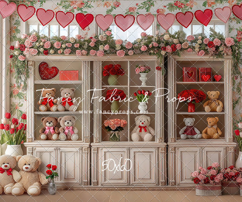 Teddy's Sweetheart Corner - With Sweep Option