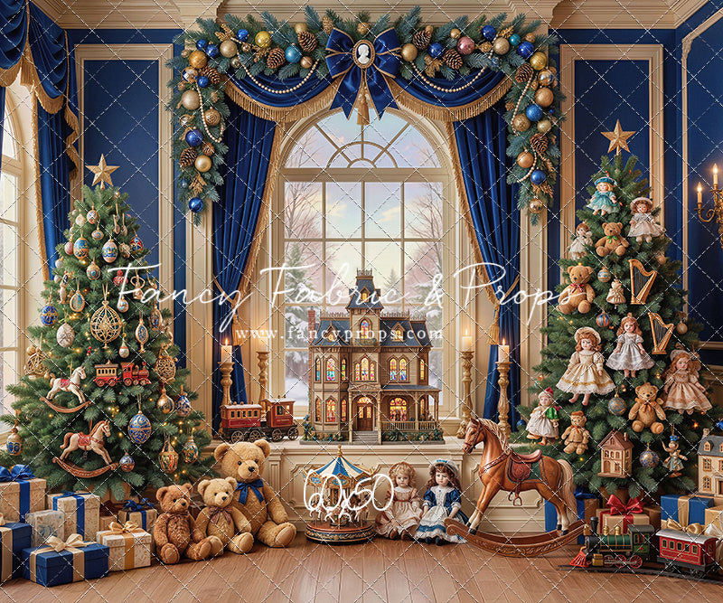 The Holiday Dollhouse Room - with Sweep Option