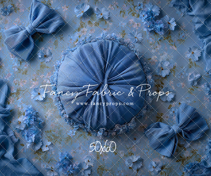 Tied In Blue - Petite