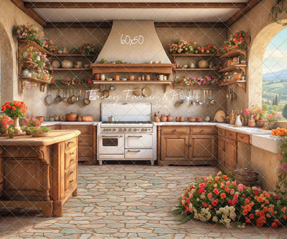 Tuscan Kitchen- With Sweep Option