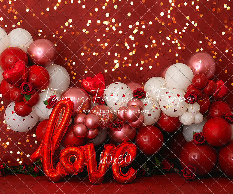 Valentine Balloons & Bokeh