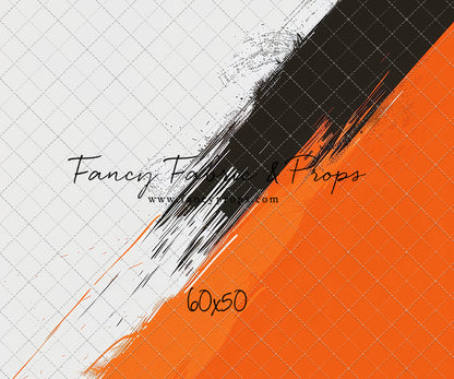 Varsity Orange & Black