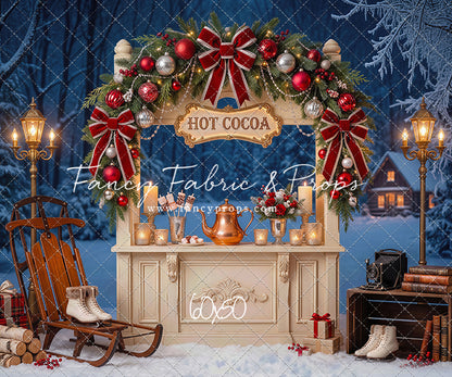 Vintage Cocoa Stand - with Sweep Option